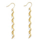 Dainty Paperclip Metal Chain Link Earrings - The Mustard Seed Collection, The Seed