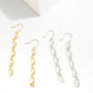 Dainty Paperclip Metal Chain Link Earrings - The Mustard Seed Collection, The Seed