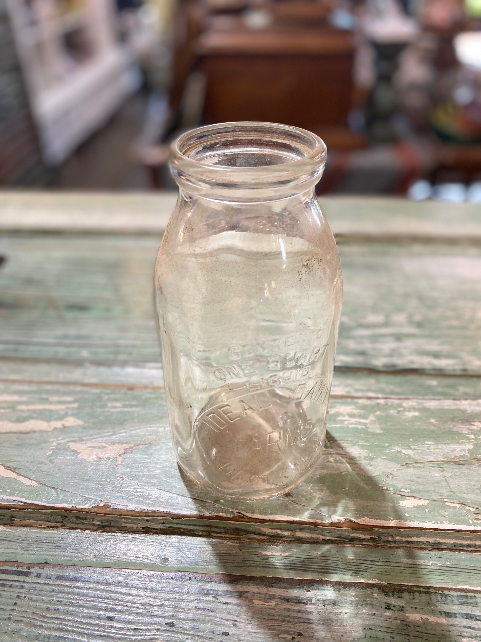 Dairy Bottle Assorted Clear Glass Bottle