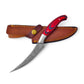 Damascus Compact Fillet Knife TK-205 - The Mustard Seed Collection, The Seed