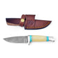 DAMASCUS KNIFE/ TITAN/ CAMP/ HUNTING KNIF TK-111