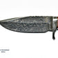 DAMASCUS KNIFE/ Titan/ Camp/ Hunting Knife / Rose Wood Handlee - The Mustard Seed Collection, The Seed