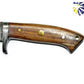 DAMASCUS KNIFE/ Titan/ Camp/ Hunting Knife / Rose Wood Handlee - The Mustard Seed Collection, The Seed