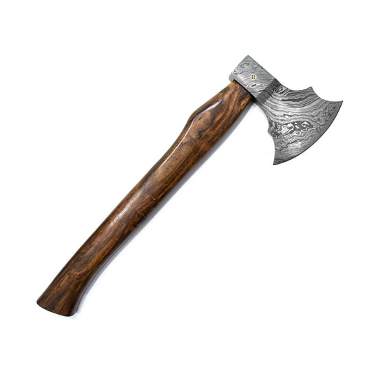 Damascus Steel all around camping Axe