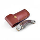 Damascus Steel Custom EDC Utility Folding Knife