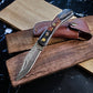 Damascus Steel EDC Pocket knife - The Mustard Seed Collection, The Seed