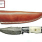 Damascus Steel Hunting Knife By Titan TD-170 - The Mustard Seed Collection, The Seed