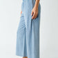 Daydrift Stretch-Denim Knit Pants: LIGHT DENIM / S:M:L (2:2:2) Mono B