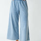 Daydrift Stretch-Denim Knit Pants: LIGHT DENIM / S:M:L (2:2:2) Mono B
