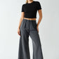 Daydrift Stretch-Denim Knit Pants: LIGHT DENIM / S:M:L (2:2:2) Mono B