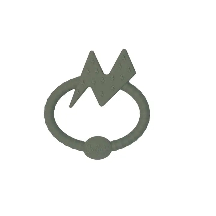 Bolt Silicone Sensory Teether Pine