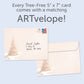 Calm and Bright Christmas Card