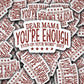 Dear mama sticker - The Mustard Seed Collection, The Seed