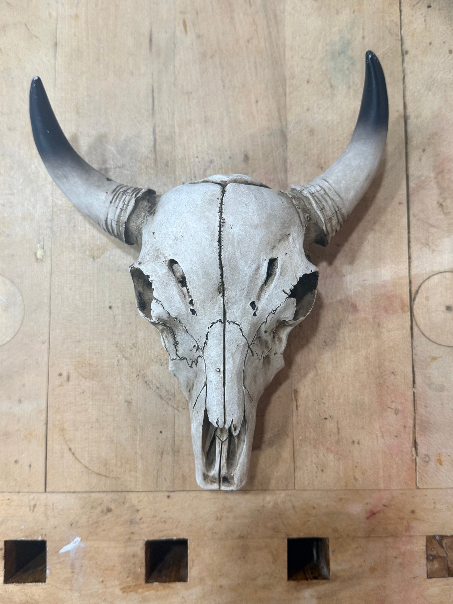 Decorative Bison Skull 