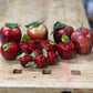 Decorative Faux Red Apples – Pick Your Size & Style The Mustard Seed Collection, The Seed