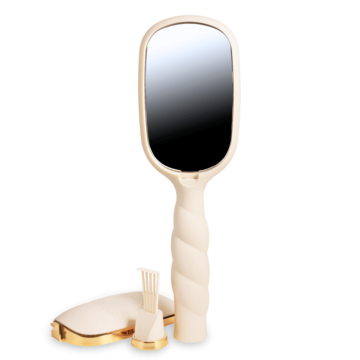 Detangler Hair Brush for Fine Hair - Tan - The Mustard Seed Collection, The Seed