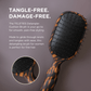 Detangler Hair Brush for Fine Hair - Tortoise - The Mustard Seed Collection, The Seed