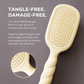 Detangler Hair Brush for Thick Hair - Tan - The Mustard Seed Collection, The Seed