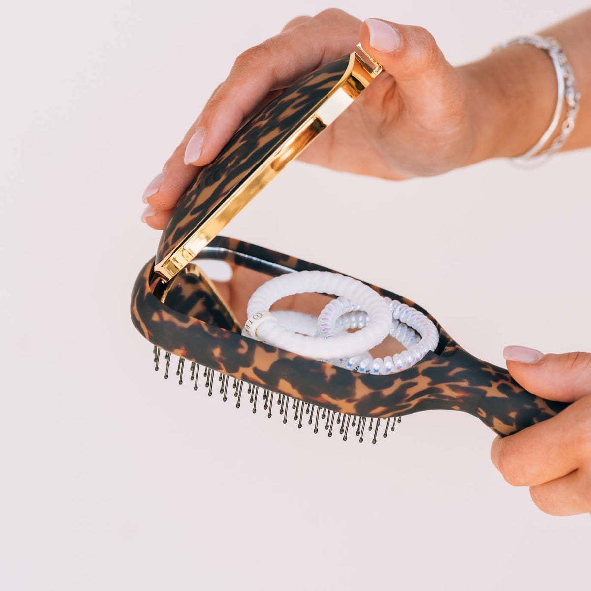 Detangler Hair Brush for Thick Hair - Tortoise 