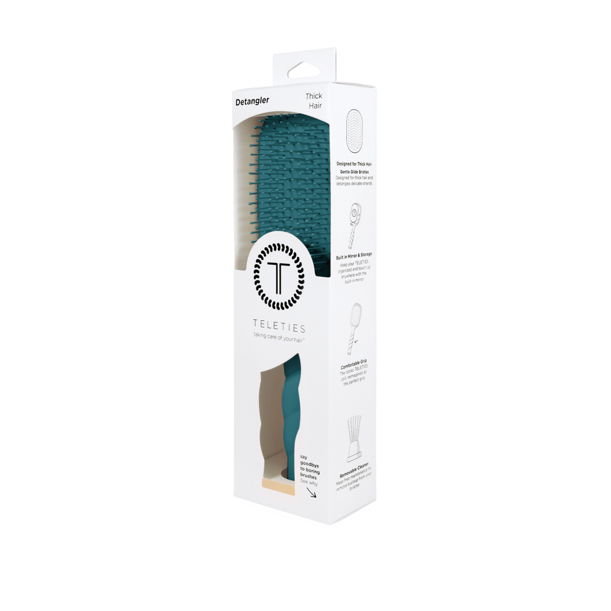 Detangler | Teal With It | Thick | Full Size