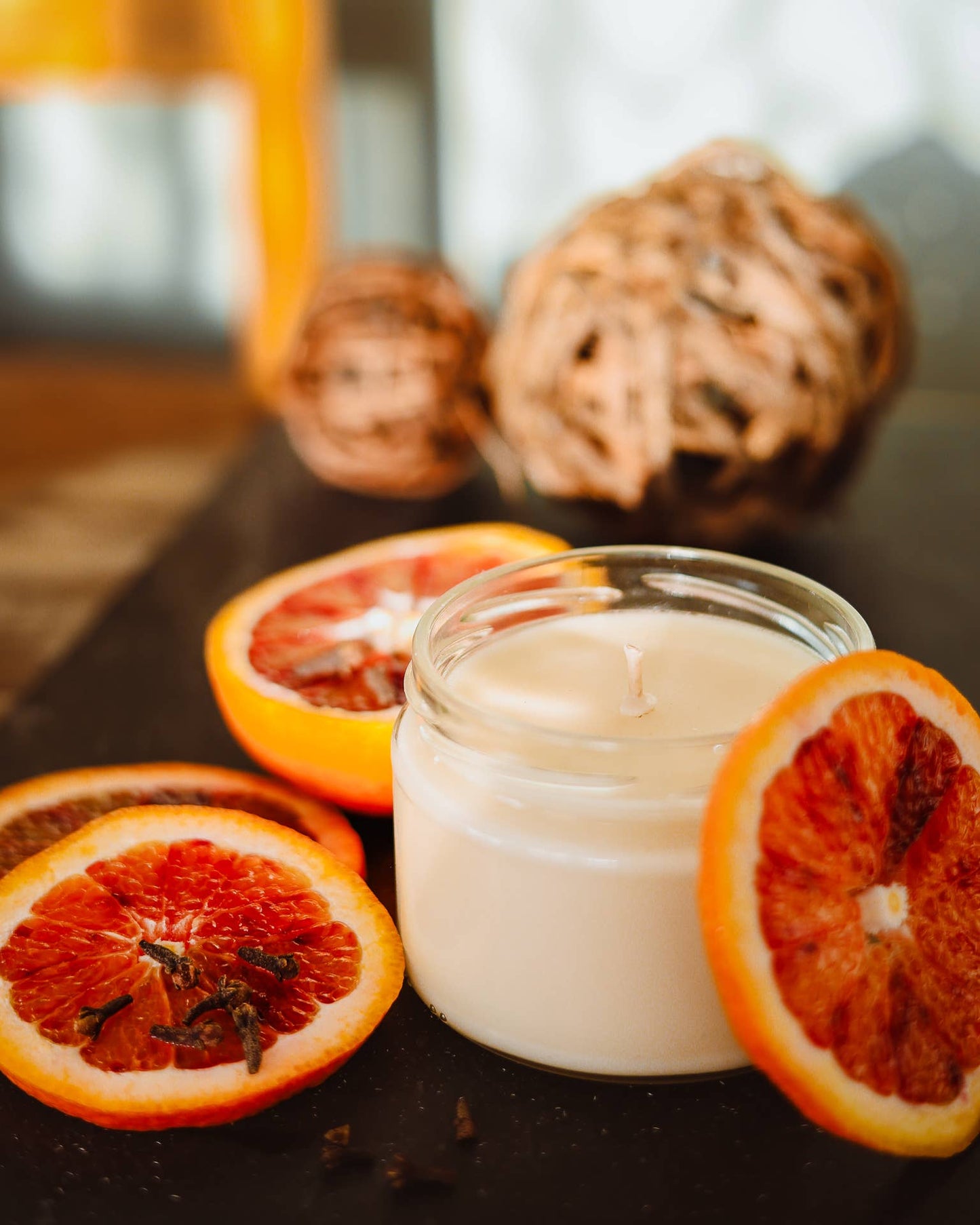 11 oz Spiced Orange Candle Velvet Whiskey Candle Co