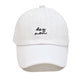 Dog mom script baseball cap: Black / ONE SIZE