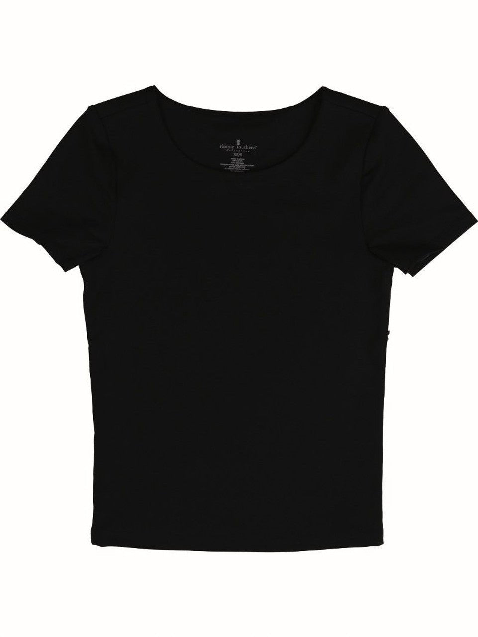 Double Layer Black Tee by Simply Southern - The Mustard Seed Collection, The Seed