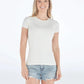Double Layered Pearl Knit Tee