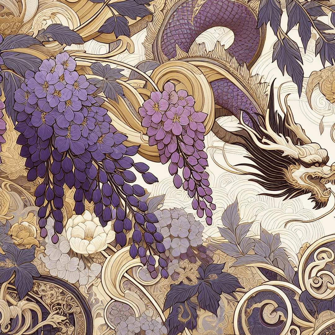 Dragon - A1 size large Decoupage Paper - The Mustard Seed Collection, The Seed