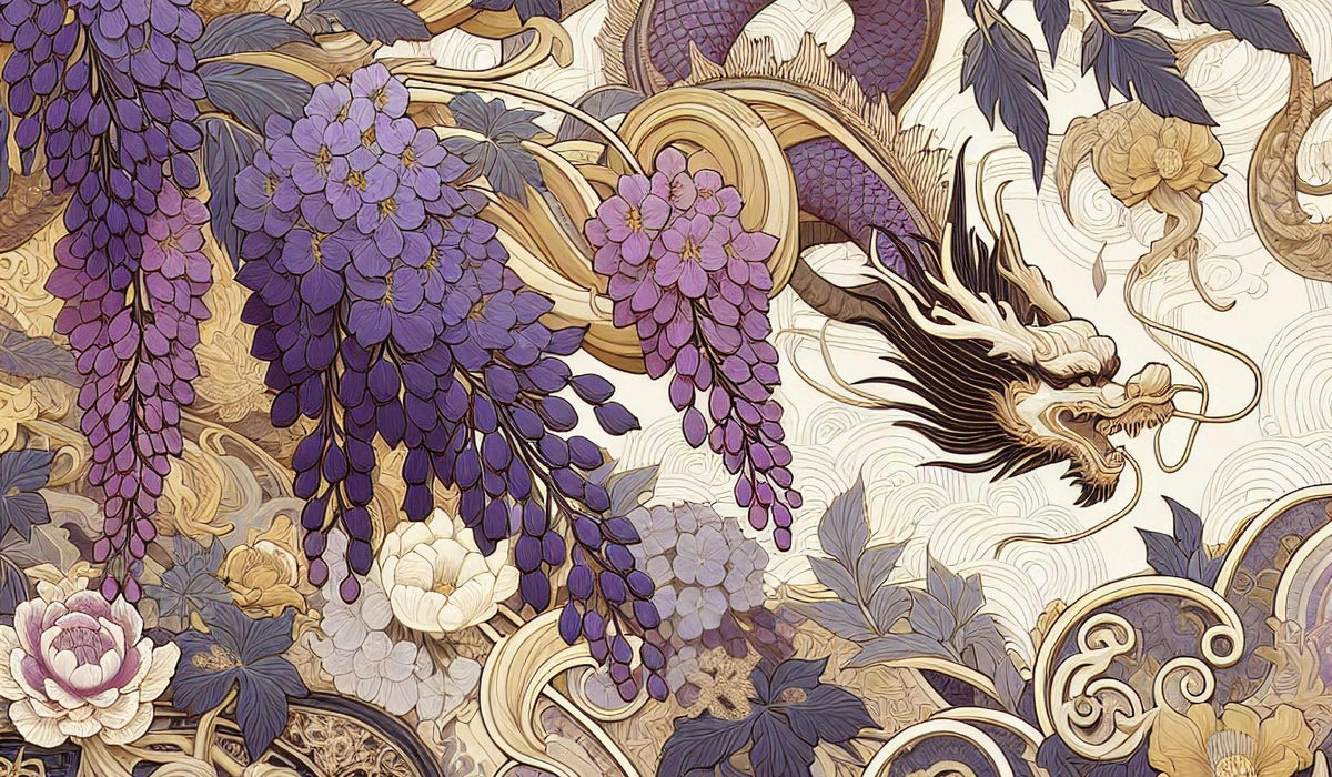 Dragon - A1 size large Decoupage Paper - The Mustard Seed Collection, The Seed