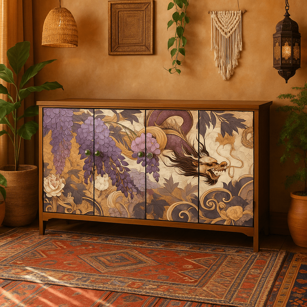 Dragon - A1 size large Decoupage Paper - The Mustard Seed Collection, The Seed
