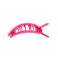 Flat Square Hair Clip | Large | Tropical Punch