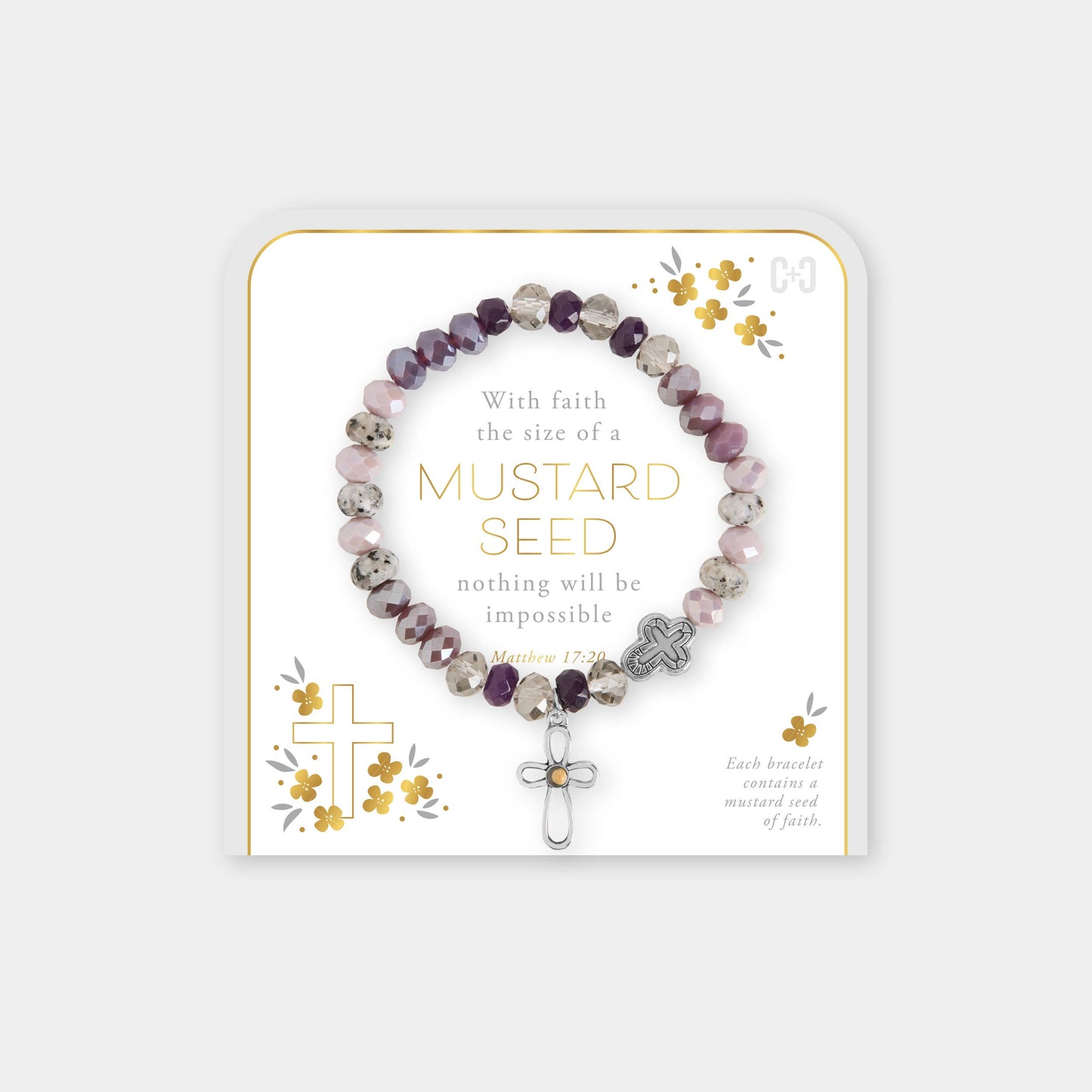 Mustard Seed Bracelet: Copper / Stretch