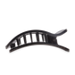 Flat Rectangle Hair Clip | Large | Jet Black