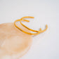 18K Gold PVD Stainless Steel Let your Light Shine Bracelet: Gold WJW