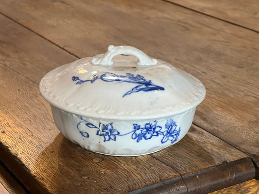 Early Period Ironstone Soap Dish