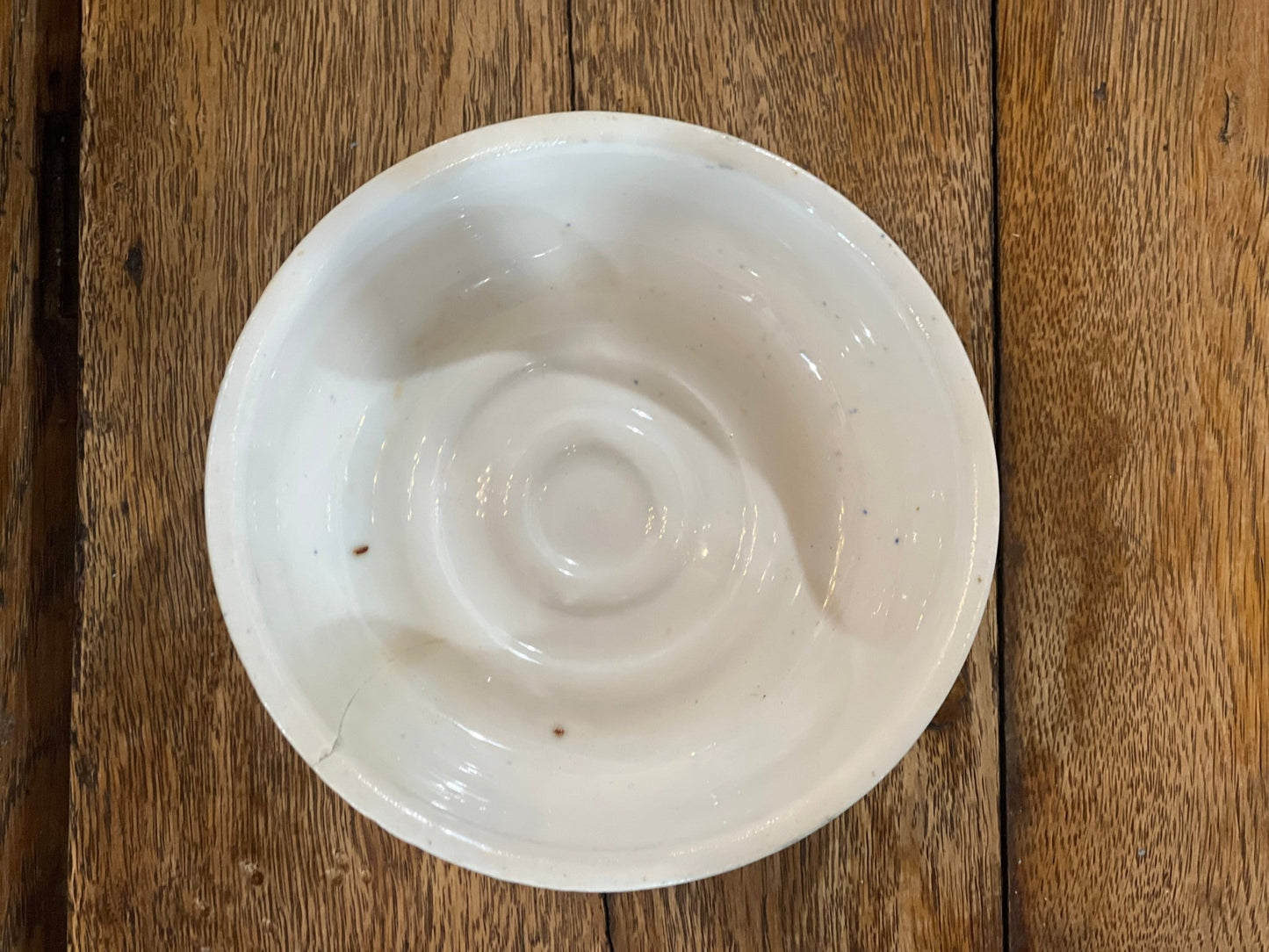 Early Period Ironstone Soap Dish - The Mustard Seed Collection, The Seed