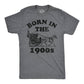 Born In The 1900s Men's T Shirt: Dark Heather Grey