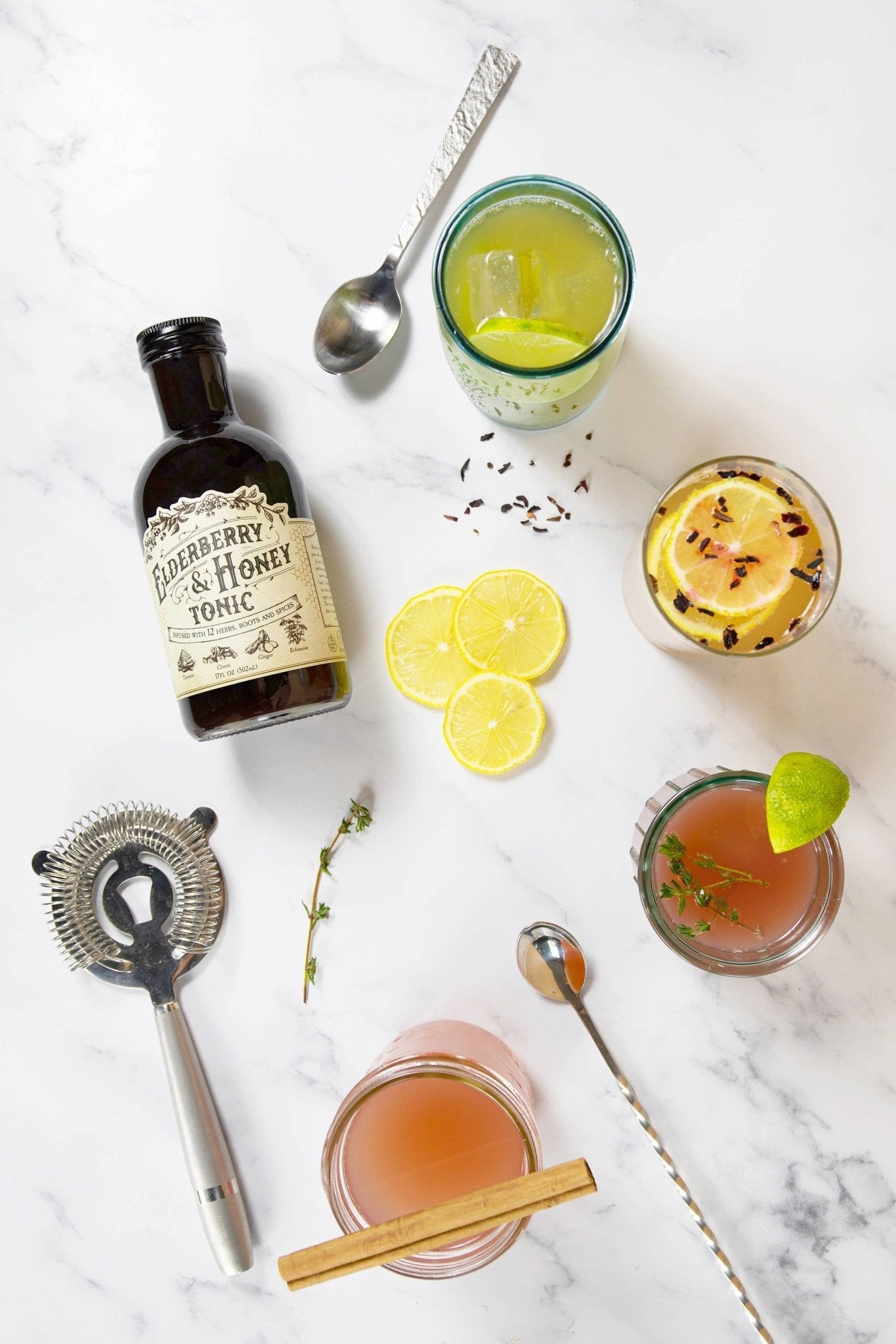 Elderberry & Honey Tonic, 16 oz - The Mustard Seed Collection, The Seed