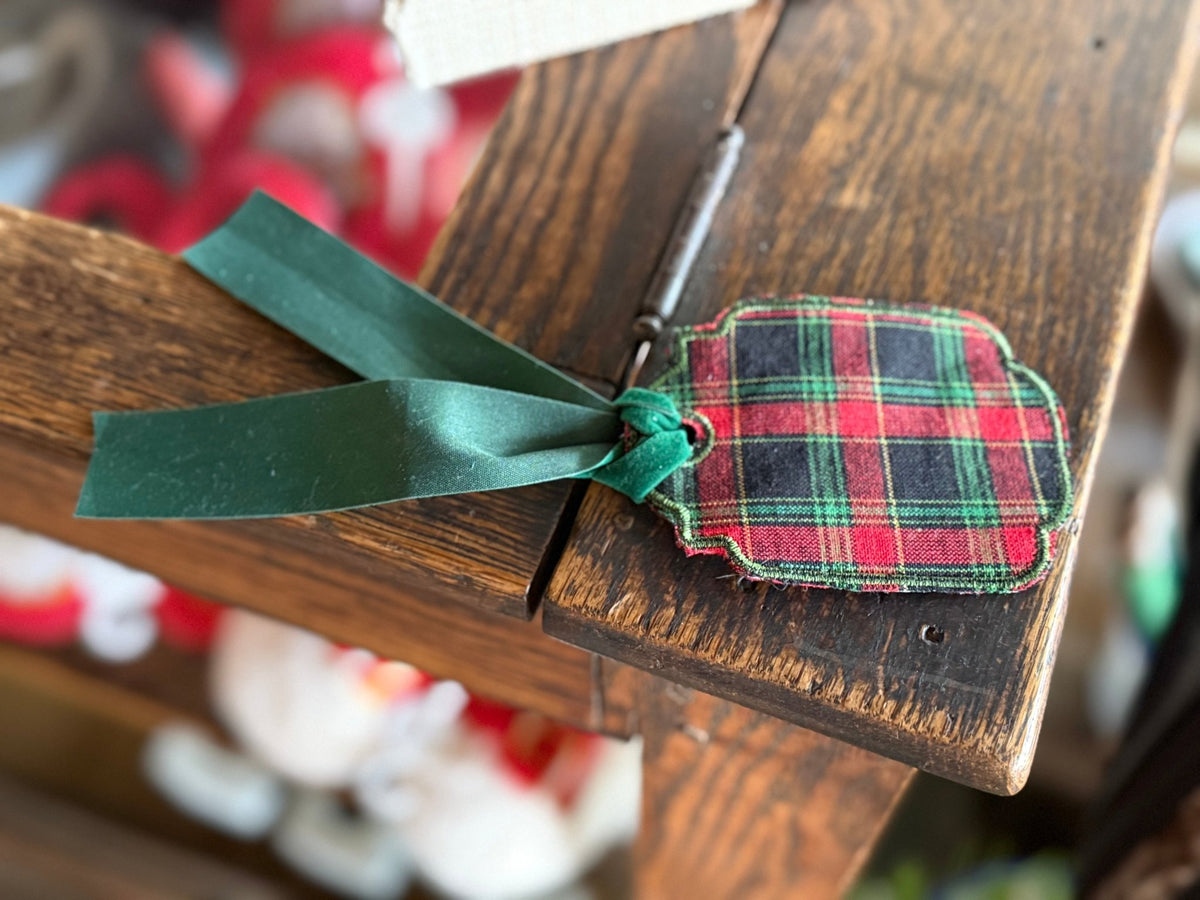Embroidered Gift TagChristmas