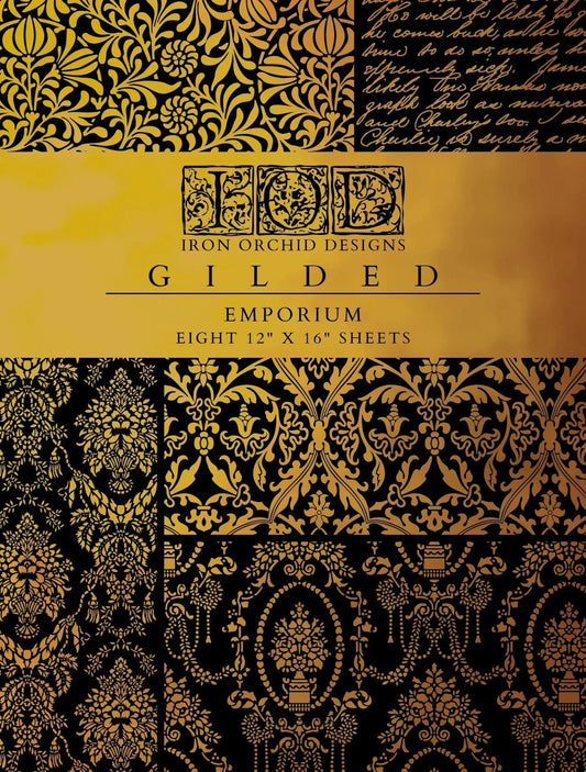 Emporium IOD Foil Transfer 12x16 Pad - The Mustard Seed Collection, The Seed