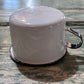 Enamel Antique Baby Invalid Feeder Cup round pot bottom - The Mustard Seed Collection, The Seed