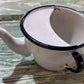 Enamel Antique Baby Invalid Feeder Cup taper bottom - The Mustard Seed Collection, The Seed