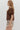 Chocolate Crewneck Lantern Sleeved Shirt Entro