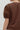 Chocolate Crewneck Lantern Sleeved Shirt Entro
