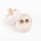Everlyn Boxed Post Earring: Light Rose
