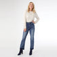 EverStretch Baby Bootcut Ankle with Contrast Bottom - Dark Denim - The Mustard Seed Collection, The Seed