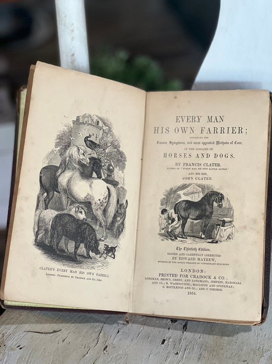 "Every Man His Own Farrier" Hardback Book - The Mustard Seed Collection, The Seed