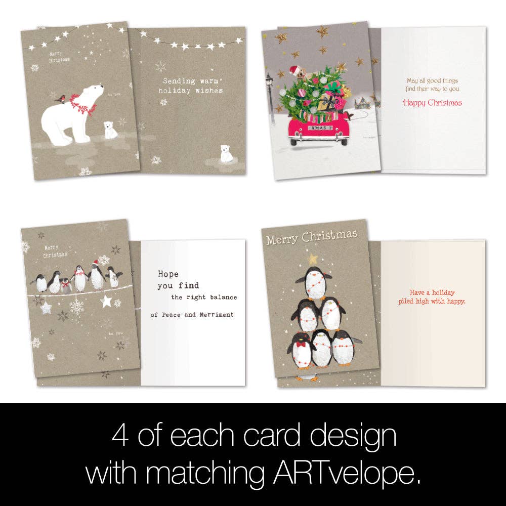 Whimsical Kraft Holiday Pack