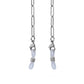 18K Gold PVD Stainless Steel Paperclip Sunglass Chain: Stainless WJW